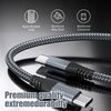 Cable De Carga Usb-c Carga Rápida De 60 W Grey 3 M