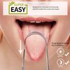 Raspador De Lengua En Forma De U De Acero Inoxidable. 2-pack