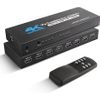 Conmutador Hdmi 7 En 1 Salida 4k@60hz Con Control Remoto Ir, Para Reproductor De Dvd Ps5 Ps4 Xbox