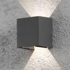 Lámpara Led De Pared Cremona 2x3w 11x13x13,5 Cm Konstsmide