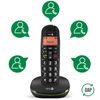 2 Teléfonos Fijos Inalámbricos Senior Dect Sonido Claro Phoneeasy 100w Duo Doro