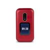 Doro 6060 Teléfono Móvil Con Tapa Dual Sim Rojo