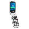 Telefono Movil Doro 6820 Black White 2.8" 4g Blanco Y Negro