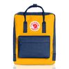 Mochila Niños Logo Reflectante Fjällräven Kånken Mini Azul/amarillo