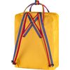 Fjallraven Kånken Rainbow Mochila, Unisex Adulto, Patrón De Amarillo Cálido-arco Iris, 27x13x38cm