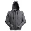 Snickers Workwear-28015800006-2801 Sudadera Cremallera Y Capucha Gris Acero Talla L