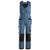 Snickers Workwear-02121704160-0212 Peto Bolsillos Flotantes Duratwill Azul Oceano-negro Talla 160