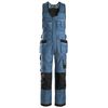 Snickers Workwear-02121704160-0212 Peto Bolsillos Flotantes Duratwill Azul Oceano-negro Talla 160