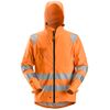 Snickers Workwear-82335500005-8233 Chaqueta Impermeable Pu Alta Visibilidad Clase 3 Naranja Talla M