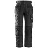 Snickers Workwear-32130404042-3213 Pantalón Largo Rip-stop Con Bolsillos Flotantes Negro Talla 42