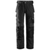 Snickers Workwear-33130404156-3313 Pantalón Largo Rip-stop Negro Talla 156