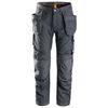 Snickers Workwear-62015858060-6201 Pantalón Largo Allroundwork Con Bolsillos Flotantes Gris Acero Talla 60