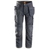 Snickers Workwear-62015858156-6201 Pantalón Largo Allroundwork Con Bolsillos Flotantes Gris Acero Talla 156