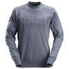 Snickers Workwear-28823400005-sudadera Logo 3d Azul Oscuro Melange T.m