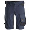 Snickers Workwear-61439504050-pantalones Cortos Elásticos Allroundwork Azul Marino-negro Talla 50