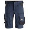 Snickers Workwear-61439504050-pantalones Cortos Elásticos Allroundwork Azul Marino-negro Talla 50