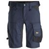 Snickers Workwear-61439504052-pantalones Cortos Elásticos Allroundwork Azul Marino-negro Talla 52