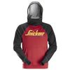 Snickers Workwear-28891604005-sudadera Con Capucha Y Logotipo Roja Chili/negra Talla M