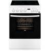 Faure Cocina Vitrocerámica De 56l Con 4 Fuegos Blancos - Fcv6530cwa