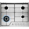 Electrolux Kgs6434sx Acero Inoxidable Integrado 59 Cm Encimera De Gas 4 Zona(s)