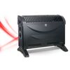 Convector Eléctrico Aire Caliente 3 Niveles Potencia Termostato Regulable Silencioso Portátil Negro 2000w Emerio Ch-128215.1