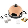 Emerio Po115984 Horno Para Pizzas Eléctrico Cubierta Piedra Terracota, 6 Comensales, 1100w