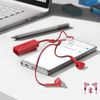 Auriculares Bluetooth Micrófono De 5h De Duración De Batería Defunc Rojo