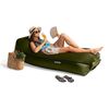 Cama De Aire Softybag Con Funda Verde