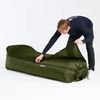 Cama De Aire Softybag Con Funda Verde