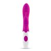 Vibrador Con Estimulador De Clítoris Crushious Gummie Morado