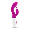 Vibrador Con Estimulador De Clítoris Crushious Gummie Morado