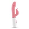 Vibrador Con Estimulador De Clítoris Crushious Mochi Rosa