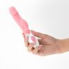 Vibrador Con Estimulador De Clítoris Crushious Mochi Rosa