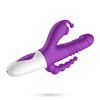 Vibrador Mujer Triple Placer Morado Crushious