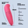 Vibrador Masajeador Mini Color Rosa Marca Crushious