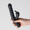 Vibrador Conejito Con Empuje Crushious Negro