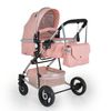 Carrito De Bebé Trio 3 In 1 Gigi Rosado