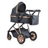 Carrito De Bebé Trio 3 In 1 Midas Negro