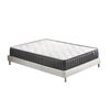 Conjunto Colchón Viscoelástico + Cama Con Somier De Láminas 140x190cm