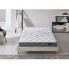 Conjunto Colchón Viscoelástico + Cama Con Somier De Láminas 90x190cm