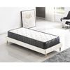 Conjunto Colchón Viscoelástico + Cama Con Somier De Láminas 90x190cm