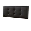 Cabecero Cama  Polipiel Moderno  90*70cm Texas Negro