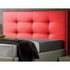 Cabecero Cama  Polipiel Moderno  90*70cm Texas Rojo