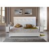 Cabecero Cama  Polipiel Moderno  90*70cm Alaska  Blanco