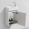 Mueble Lavamanos + Lavabo 40cm Montado Siena Roble Claro