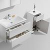 Mueble Lavabo + Lavabo 80cm Montado Siena Nogal