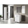 Set Mueble Lavabo  50 Cm 2p + Espejo + Lavamanos Cerámica