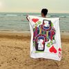 Toalla De Playa Microfibra Carta Be Crazy 108cm X 148cm