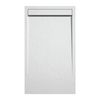 Plato De Ducha Pizarra Clever Blanco  70x70 Cm