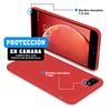 Funda Silicona Para Apple Iphone 7 / 8 / Se 2020 Rojo - Librephonia